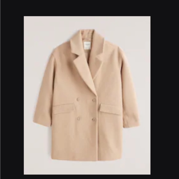Abercrombie Wool Blend Coat - Picture 5 of 5